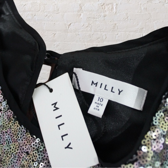 Milly Stretch Sequins Marie Tank - Picture 4 of 4